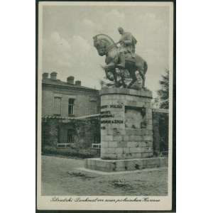Ostrów Mazowiecka (Komorowo) - Pomnik Piłsudskiego, Wyd. Fritz Krauskopf