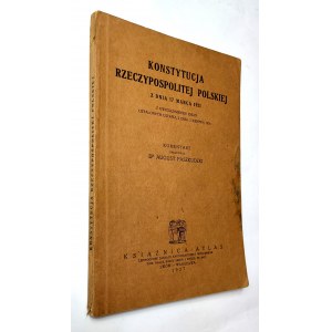 Konstytucja Rzeczypospolitej Polskiej z dnia 17 marca 1921