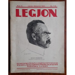 Legjon.Rok III Lipiec-Sierpień 1931r. Nr. 7-8
