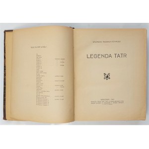 Kazimierz Przerwa-Tetmajer, Legenda Tatr.