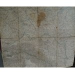 Österreichische Landkarte im Maßstab 1:750.000, geklebt auf Leinwand, gefaltet, 76x66 cm, Warschau - Pinsk - Krakau - Czernowitz