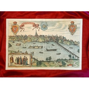 BRAUN Georg i HOGENBERG Frans, Warszawa - 1586 - inkografia