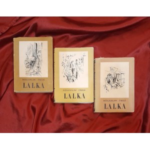 PRUS Bolesław - Lalka (3 volumes) (illustrations by Antoni UNIECHOWSKI)