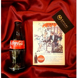 Coca-Cola - Werbung aus den 1950er Jahren