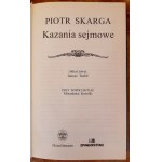 SKARGA Piotr - Sermons of the Sejm (Treasures of the National Library)