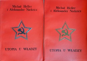 NIEKRICZ Aleksander, HELLER Michał - Utopia u władzy (2 tomy), wydanie z drugiego obiegu