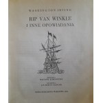 IRVING Washington - Rip Van Winkle (z ilustracjami Jana Marcina SZANCERA), pierwsze polskie wydanie