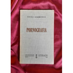 GOMBROWICZ Witold - Pornografia (PARIS KULTUR)