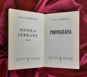 GOMBROWICZ Witold - Pornografia (KULTURA PARYSKA)