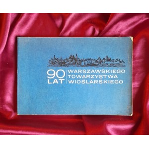 90 lat warszawskiego towarzystwa wioślarskiego 1878-1968