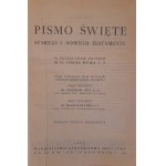PISMO ŚWIĘTE STAREGO I NOWEGO TESTAMENTU w przekładzie o. Jakuba WUJKA (z kompletem map)