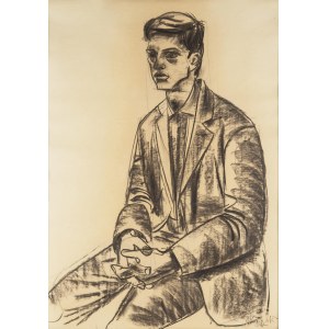Andrzej Mierzejewski (1915 Zakopane - 1982 Warsaw), Portrait, 1967