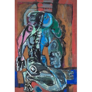 Witold Stefan Zaczeniuk (1918-1999), Kneeling figure