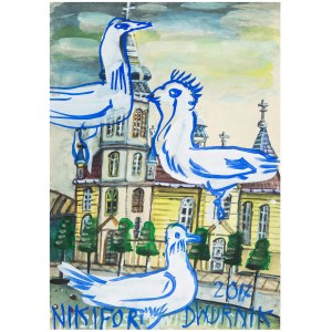 Edward Dwurnik (1943 Radzymin - 2018 Warsaw), Nikifor Dwurnik, 2017