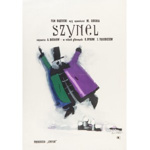 Waldemar Swierzy (1931 Katowice-2013 Warsaw), Poster for the film Szynel, 1959