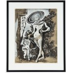 Pablo Picasso (1881 Málaga - 1973 Mougins), Venus und L'amour voleur de miel, um 1960