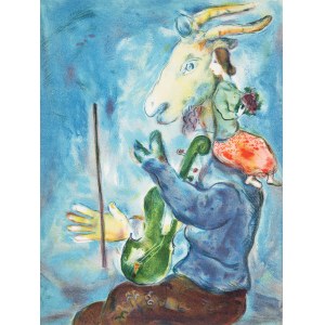 Marc Chagall (1887 Lozno bei Witebsk-1985 Saint-Paul de Vence), Le Printemps (Frühling), 1938