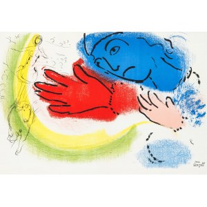 Marc Chagall (1887 Łoźno k. Witebska-1985 Saint-Paul de Vence), L'ecuyere, 1956