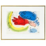Marc Chagall (1887 Lozno bei Witebsk-1985 Saint-Paul de Vence), L'ecuyere, 1956