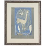 Georges Braque (1892 Argenteuil-sur-Seine - 1963 Le Havre), Zwei Pfaue, um 1952