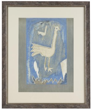 Georges Braque (1892 Argenteuil-sur-Seine - 1963 Hawr), Dwa Pawie, ok. 1952