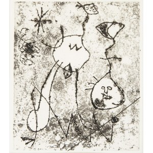 Joan Miró (1893 Barcelona - 1983 Palma de Mallorca), Serie V, 1956