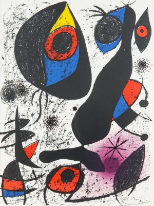 Joan Miró (1893 Barcelona - 1983 Palma de Mallorca), Indelible Miro II