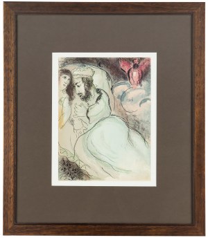 Marc Chagall (1887 Łoźno k. Witebska-1985 Saint-Paul de Vence), Sara i Abimelech