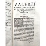 Valerius Maximus - Deväť kníh slávnych činov a výrokov - cca 1550