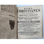 R.P.. Paulo Segneri - Homo Christianus - Augsburg 1737
