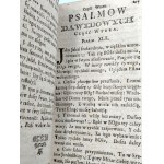 Kancyonał to jest Księgi Psalmów y Pieśni Duchownych - Wschowa 1782