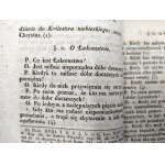 Pouget François - La doctrine catholique dans une manière de catéchisme.... Varsovie 1830