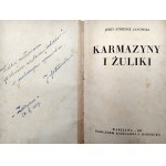 Jerzy Strzemię Janowski - Karmazyny i żuliki -Warszawa 1937