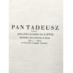 Mickiewicz A. - Pan Tadeusz - seltene Ausgabe