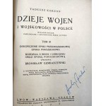 Korzon T. - Geschichte der Kriege und des Militarismus in Polen - [schöner Einband], Warschau 1923