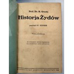 Graetz H. - Historia Żydów - komplet [oprawa artystyczna], Warszawa 1929/39