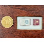 Serie der kleinsten Bücher der Welt - Zygmunt Szkocny - Miniatur - Manifest der P.K.W.N. 1944 - aus der Sammlung von Edward Gierek