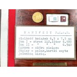Série nejmenších knih světa - Zygmunt Szkocny - miniatura - Manifest P.K.W.N. 1944 - ze sbírky Edwarda Gierka