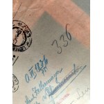 Zapieczętowany list - C.k. Sąd powiatowy Lwów - Lemberg