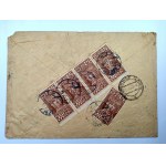 Obálka - Zadávací list - Pečiatka Bedzin