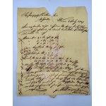 Letters - Tarnow, Kenty - 1849/ 1847