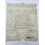 Letters - Tarnow, Kenty - 1849/ 1847