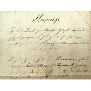 Aus weiss - Lemberg - Lviv 1853