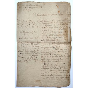 Cech Bednarski Miasta Lublin - dokumenty - Prośba o pracę Bednarza Jacek Leybonicz [1822]