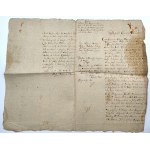 Cech Bednarski Miasta Lublin - dokumenty - Prośba o pracę Bednarza Jacek Leybonicz [1822]