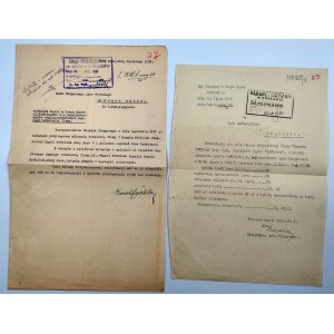 Nowy Sącz - pisma sądowe - Fabryka - Bracia Frohlich [1938]
