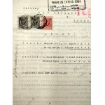 Skarga o zapłacenie kwoty 1647 dolarów - Sąd Okręgowy - Tarnów 1931