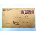 Envelope - Schachne Landau - Stamps Union Textil Kosches Krakow 1931