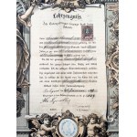 Rzeźnicki Dyplom Czeladniczy - dla Józefa Judy - Baligród 1889 rok
