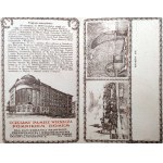 Karta korespondencyjna - Plan Tryumfalnego Pochodu Juliusza Słowackiego na Wawel Kraków 1927